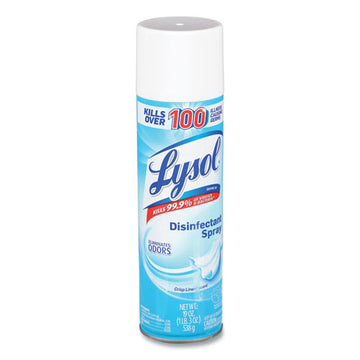 LYSOL® Brand Disinfectant Spray, Crisp Linen, 19 Oz Aerosol Spray, 12-carton freeshipping - TVN Wholesale